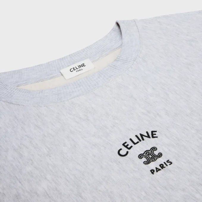 Sweatshirt van katoenfleece