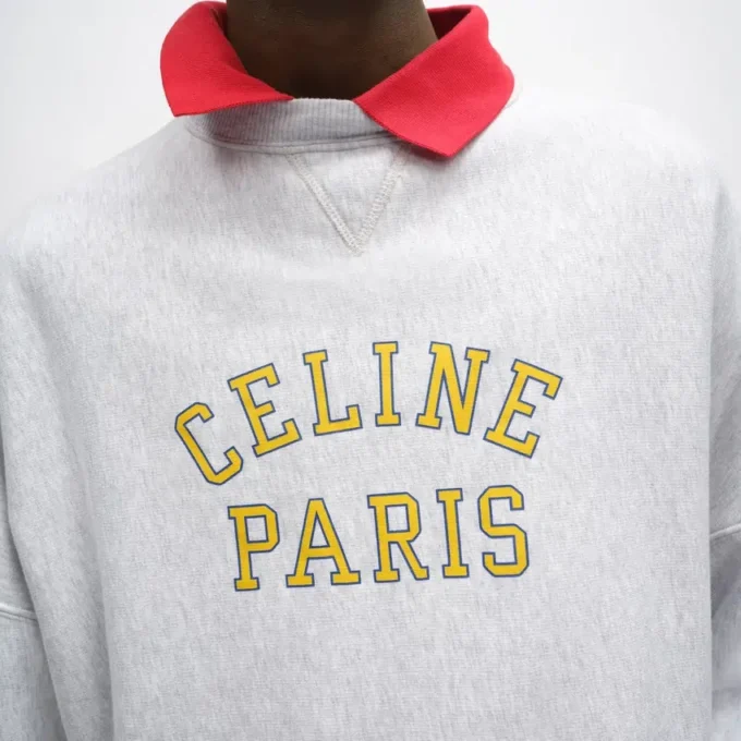 Sweatshirt van katoenfleece