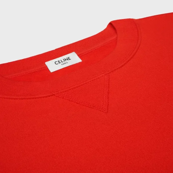 Sweatshirt van katoenfleece