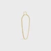 Systeme ketting in geelgoud en diamanten