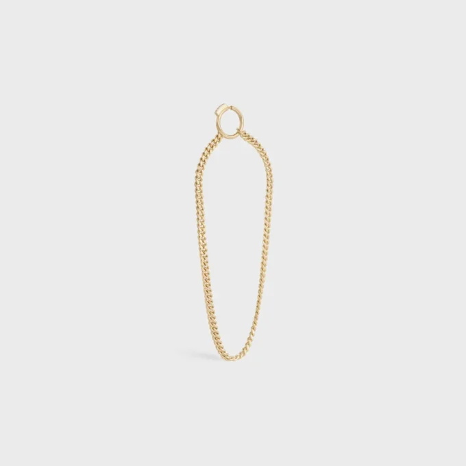Systeme ketting in geelgoud en diamanten