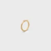 Systeme-ring in geelgoud en diamanten