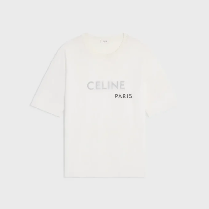T-shirt met dubbele laag van fijne katoenen jersey