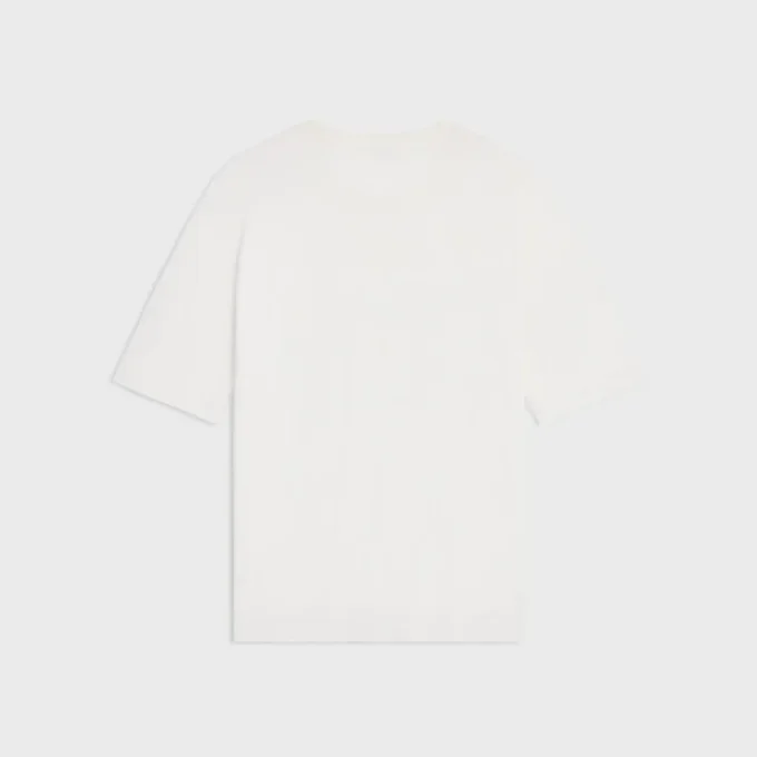 T-shirt met dubbele laag van fijne katoenen jersey