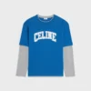 T-shirt met lange mouwen van katoenen jersey