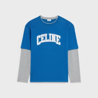 T-shirt met lange mouwen van katoenen jersey