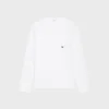 T-shirt met lange mouwen van katoenjersey