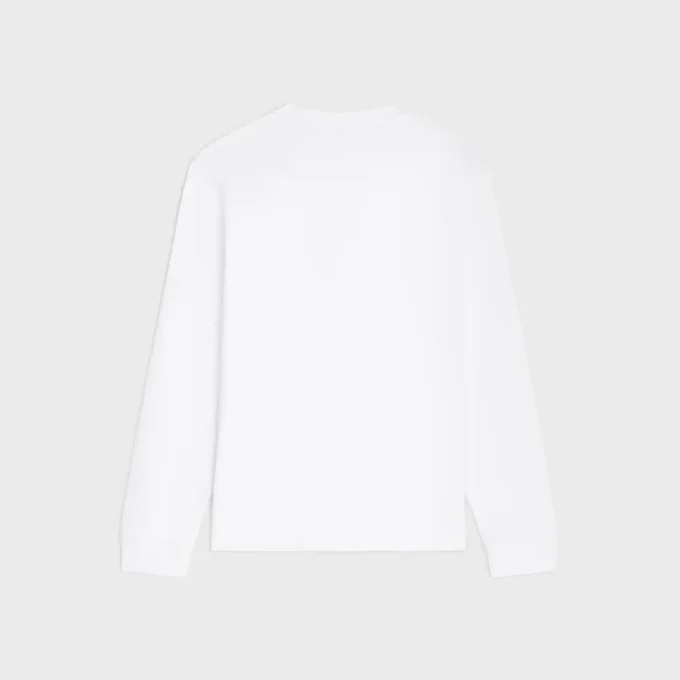 T-shirt met lange mouwen van katoenjersey