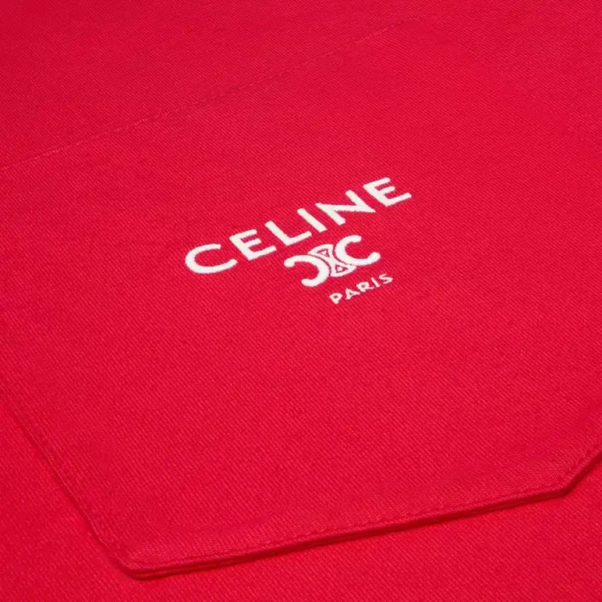 T-shirt met opstaande kraag van katoenen jersey
