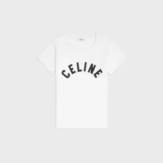 T-shirt van geribd katoenjersey