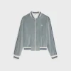 Teddy-trainingsjack van fluweeljersey