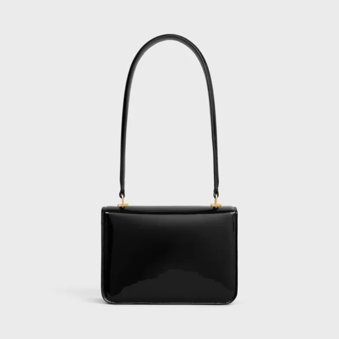 Teen Garance-tas van gelakt kalfsleer