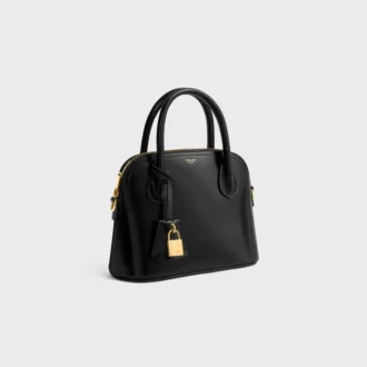 Teen Honorine-tas van glanzend kalfsleer