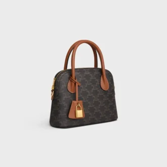 Teen Honorine-tas van Triomphe Canvas en kalfsleer
