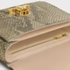 Teen Triomphe-tas in parelmoer python