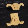 Teen Triomphe-tas van krokodillenleer