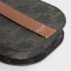 Telefoonhoesje met klep van Triomphe Canvas en kalfsleer