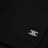 Top met hoge hals van sportief katoenjersey