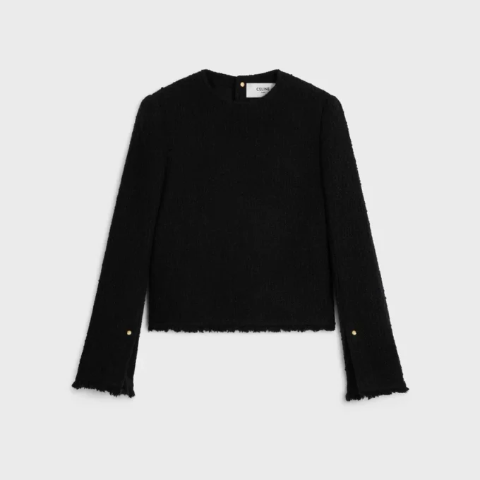 Top met lange mouwen van Natta-wol