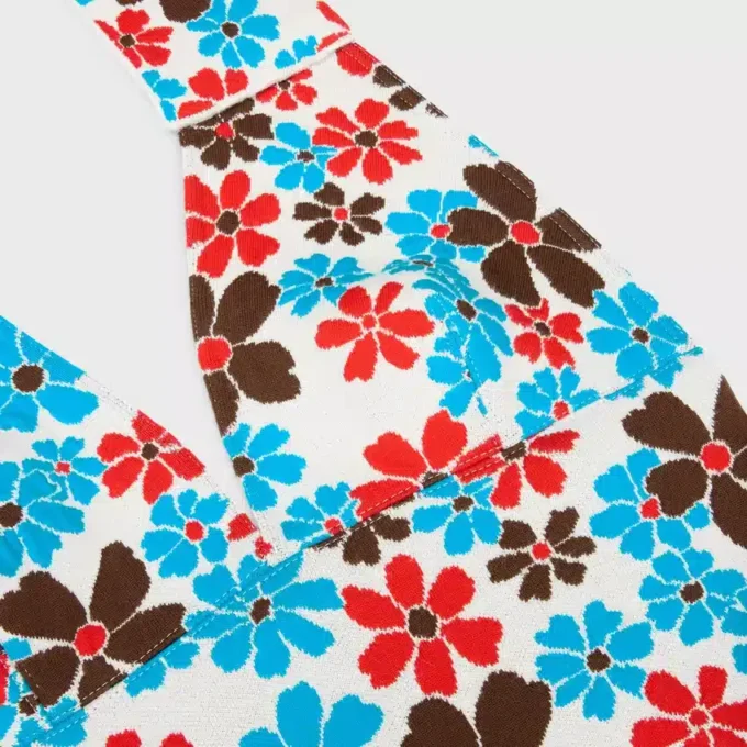 Top van polyamide jacquard