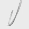 Torsion-armband in witgoud en diamanten