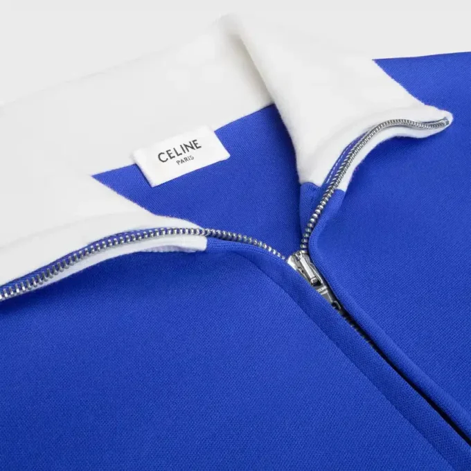 Trainingsjack van dubbelzijdige jersey