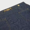 Trapeze-minirok van Raw Wash-denim