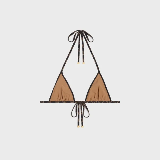 Triangel top van Monogram Jersey