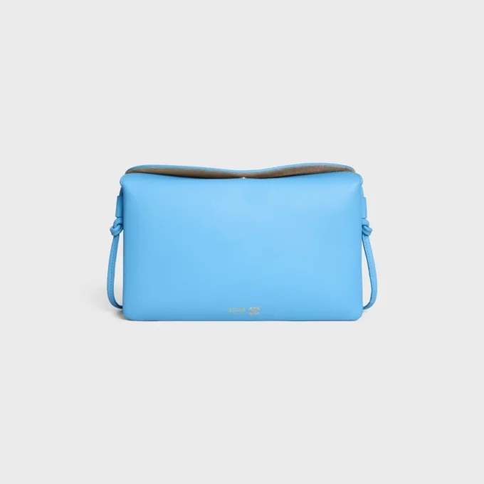 Trio Flap in glad lamsleer