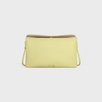 Trio Flap in glad lamsleer