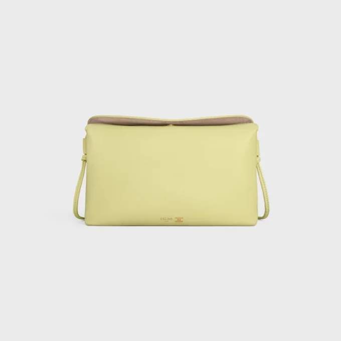 Trio Flap in glad lamsleer