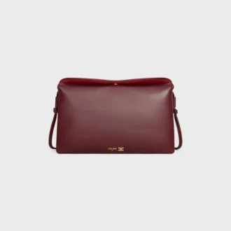 Trio Flap in glad lamsleer