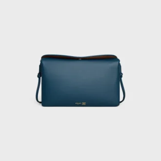Trio Flap in glad lamsleer