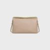 Trio Flap in glad lamsleer
