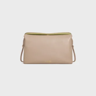 Trio Flap in glad lamsleer