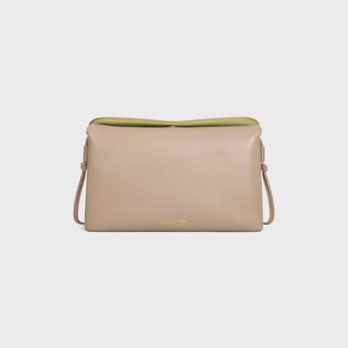 Trio Flap in glad lamsleer