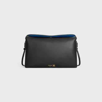 Trio Flap in glad lamsleer