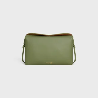 Trio Flap in glad lamsleer