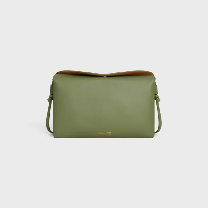 Trio Flap in glad lamsleer