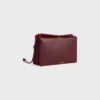 Trio Flap in glad lamsleer