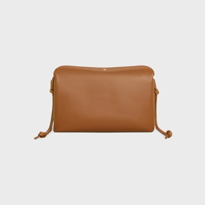 Trio Flap in glad lamsleer