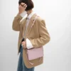 Trio Flap in glad lamsleer