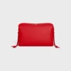 Trio Flap in glad lamsleer