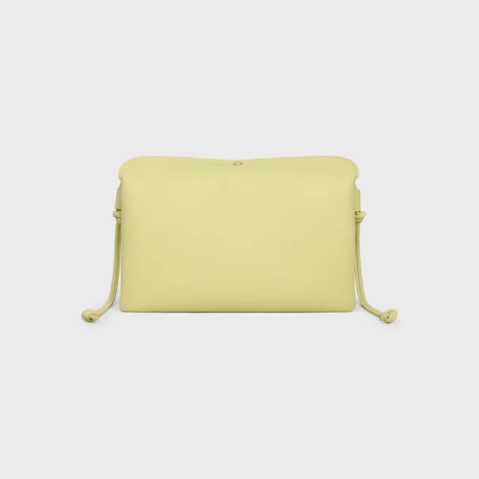 Trio Flap in glad lamsleer