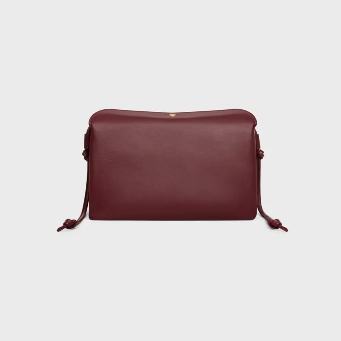 Trio Flap in glad lamsleer