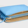 Trio Flap in glad lamsleer