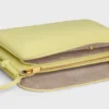 Trio Flap in glad lamsleer