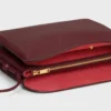 Trio Flap in glad lamsleer