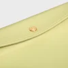 Trio Flap in glad lamsleer