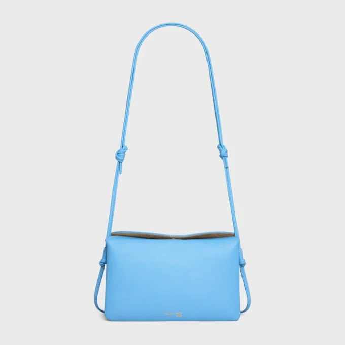 Trio Flap in glad lamsleer